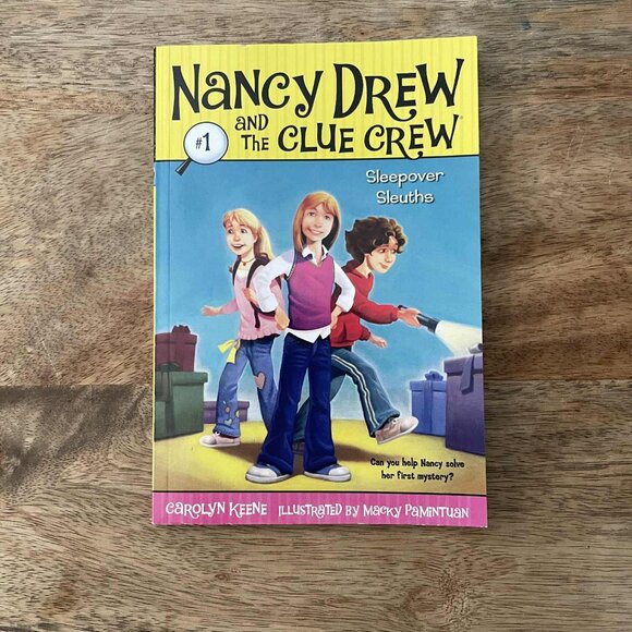 5/$20 NEW Nancy Drew and the Clue Crew Sleepover Sleuths Book #1 - Picture 1 of 3
